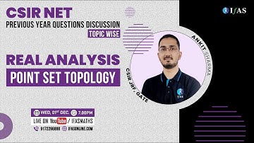 CSIR NET Mathematics Real Analysis Previous Year Question Papers Solution L-5