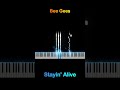 Bee Gees - Stayin' Alive | Piano Cover by: Magic Hands