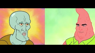 Frank Sinatra's My Way but it's Squidward and Patrick's Voice (AI)