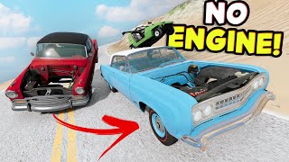 The CRAZIEST NO ENGINE Soapbox Racing EVER At Pikes Peak In BeamNG Multiplayer!