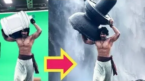 bahubali making scenes|behind scenes||Fun on set|Bahubali 1&2|make ups|