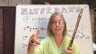 Exclusive Alternative Flute Fingerings! Details