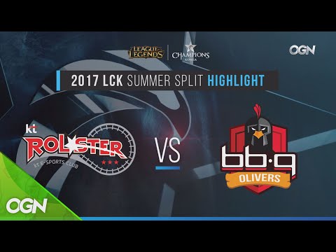 2017lcksummer [H/L 2017.07.28] KT vs bbq Game3 - 2017 LCK Summer Split (롤챔스 하이라이트) 170728 EP.77
