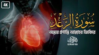 অন্তরে প্রশান্তি আল্লাহর জিকিরে || Surah Ar-Ra'd || Ayat 28,29 (Arbi-bangla) || Quran BD 2023