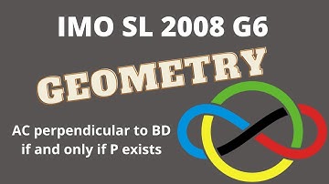 IMO Shortlist 2008 - G6: A very creative geometry problem with minimal theory required