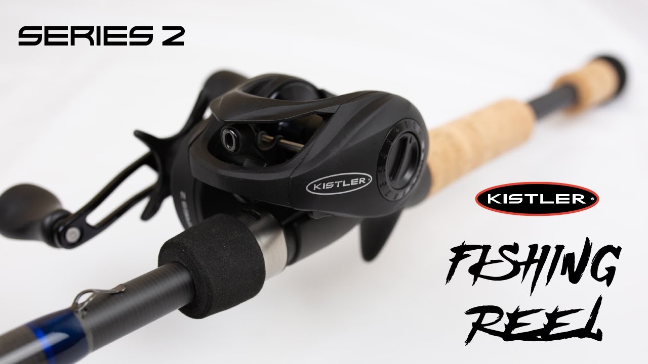 Kistler Series 2 Casting Fishing Reel Up Close 