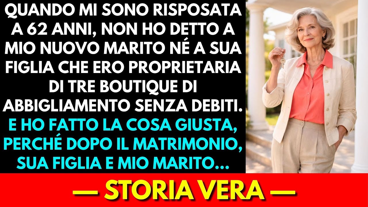 Quando Mi Sono Risposata A 62 Anni, Non Ho Detto Di Avere Tre Negozi E Mi Ha Salvata
