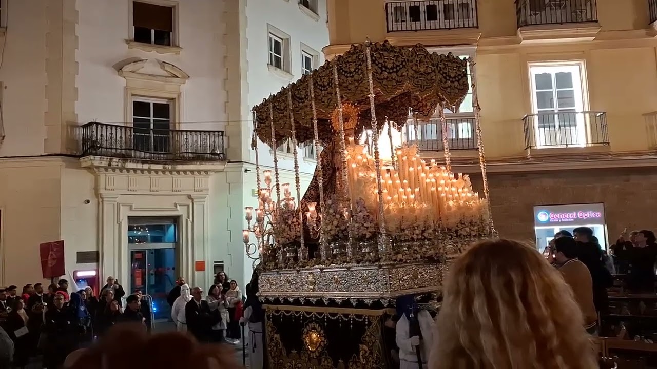 VIRGEN DEL ROSARIO PALILLERO 2025 CADIZ cofradia del perdon