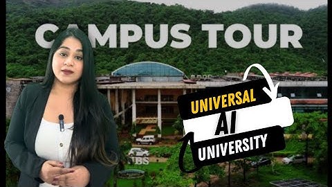 Universal AI University | Mumbai | University review | Campus Tour |