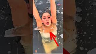 Other in snow Vs One Women 🌨️🤯👀 #shorts #ytshorts #usa