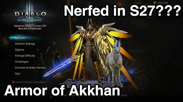 Diablo 3 (S27) - Armor of Akkhan