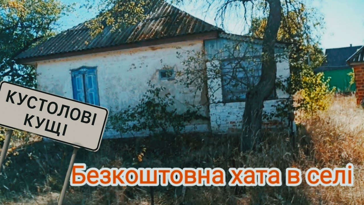 Будинок дають безкоштовно. Реальність села, що дарує нове життя.