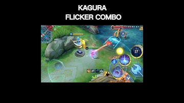 kagura flicker combo easy way 😱 #ytshorts #mlbb #shorts