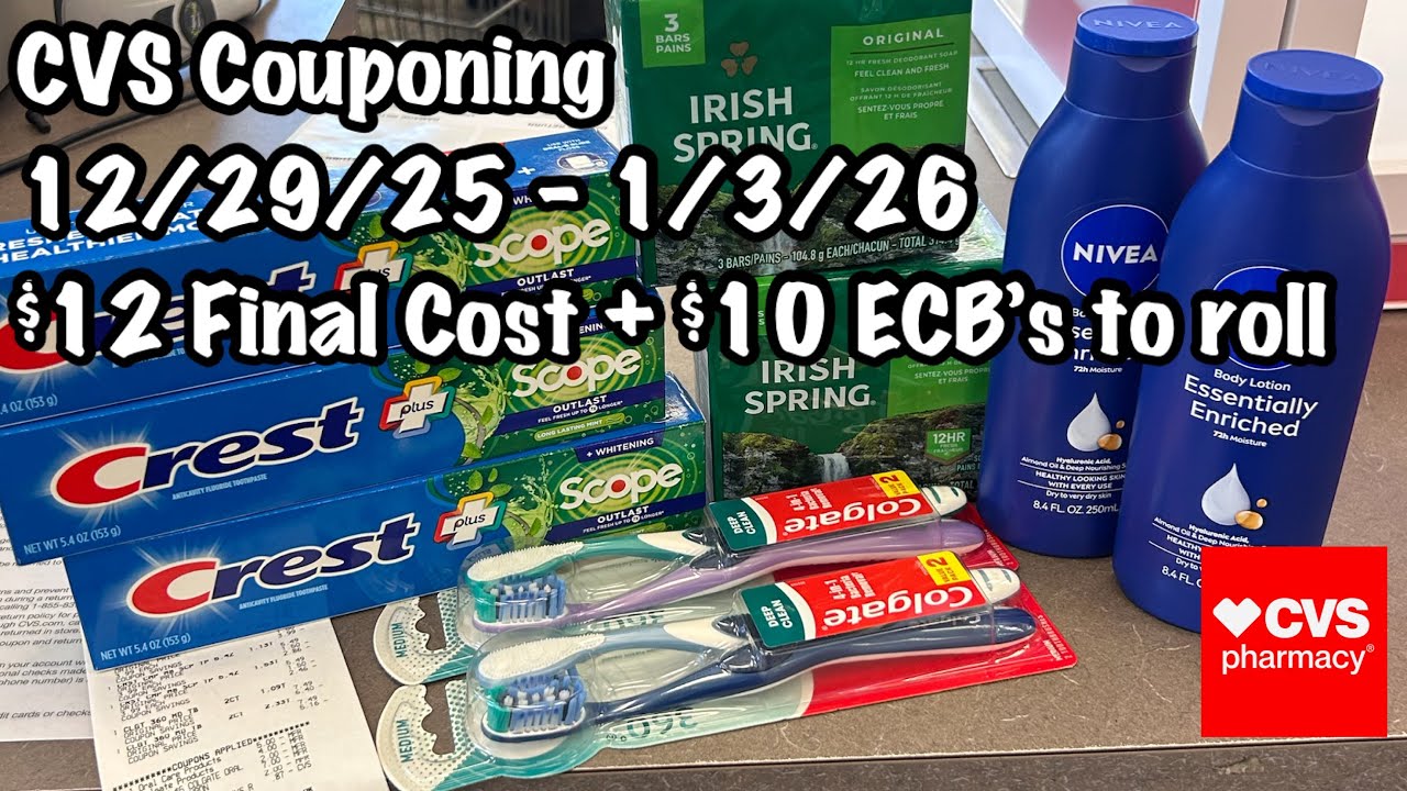 Использование купонов в CVS для начинающих 29.12.25
