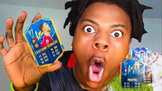 iShowSpeed LUCKIEST IRL FIFA Pack Opening..