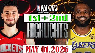 Houston Rockets vs Los Angeles Lakers 1st+2nd May 01.2026 Highlights | NBA Play-in Tournament