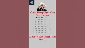 Only 1% Can! Catch the Hidden Error 🔎 #FindTheError #BrainChallenge #shorts