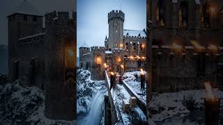 Rebuilt castle 🏰 which was collapsed in a storm #shorts #trending #youtubeshort