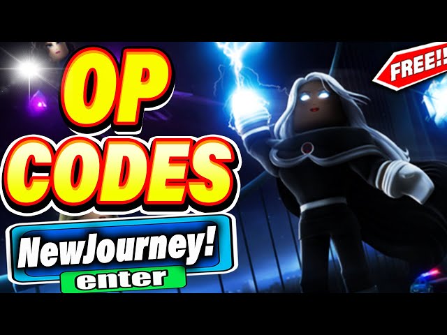 Marvel New Journey Codes - Roblox December 2023 