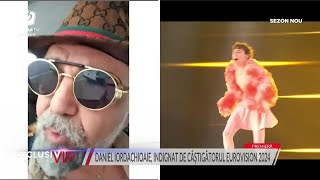 Daniel Iordachioaie, indignat de câștigătorul Eurovision 2024: "Mi se pare grav"