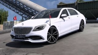 ETS2 GAZLAMA VİDEOSU - MERCEDES MAYBACH S650 - RAMPAGE V995