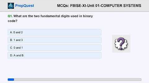 HSSC-I Computer Science | Unit 1: COMPUTER SYSTEMS | 20 Must-Know MCQs & Answers (FBISE) 2024
