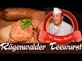 Teewurst rgenwalder art selber machen  wurst selber machen  opa jochens rezept