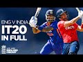 Livingstones sixes and sky smashing 117 off 55   t20i in full  england vs india 2022