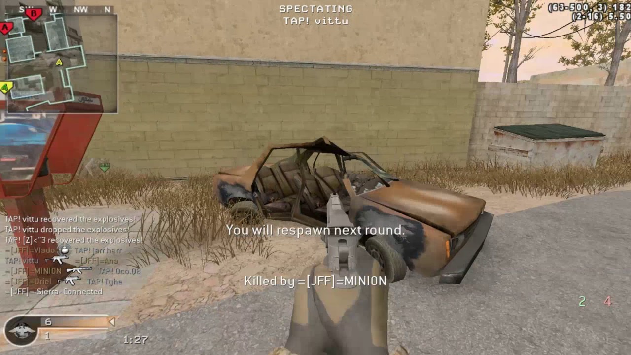 TAP! Oco vs JFF [mp_strike]