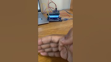 Measuring distance using arduino and sensor