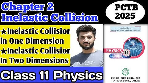 Inelastic collision|Inelastic collision in one dimension|Inelastic collision in two dimensions