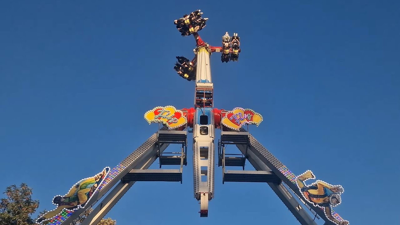 Flip Fly - Clauß (Offride) Video Memmingen Jahrmarkt 2023 / 2 Fahrten 