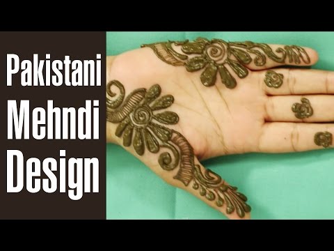 Traditional PAKISTANI MEHNDI DESIGNS - 2016 (Video Tutorial )