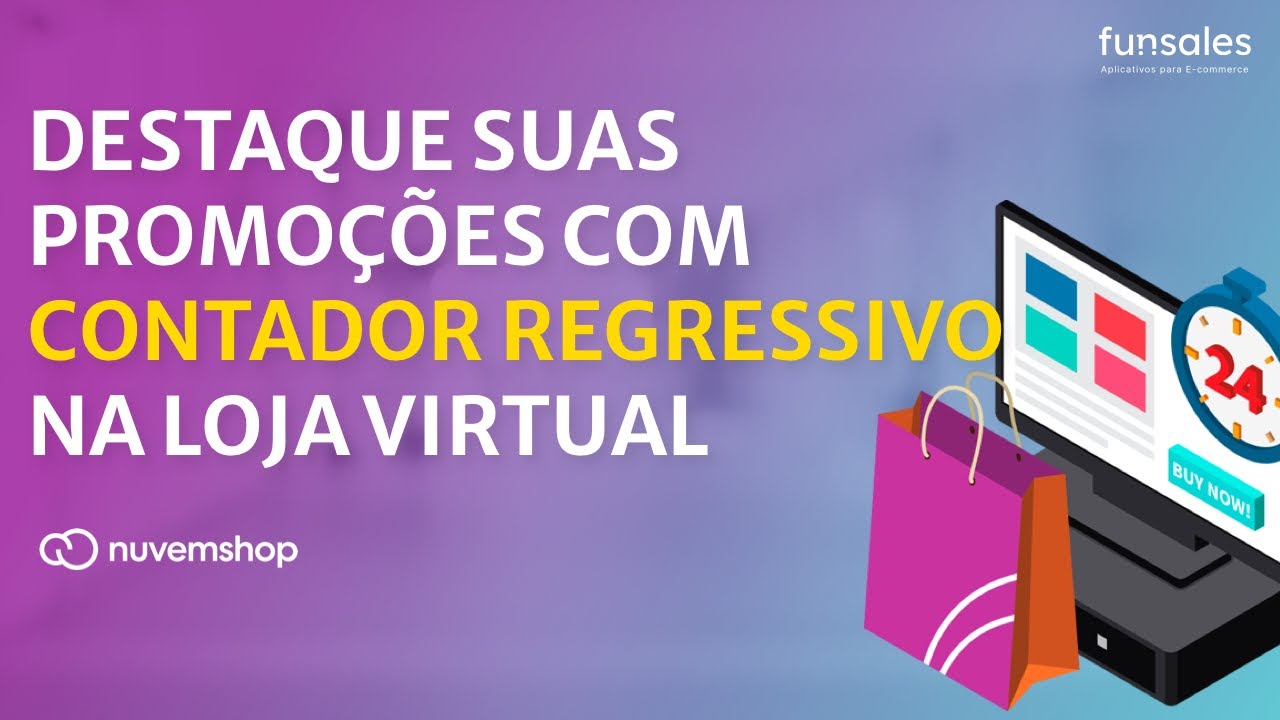 Contagem Regressiva lançamento de coleção em loja Virtual Nuvemshop