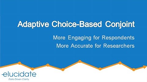 Adaptive Choice-Based Conjoint