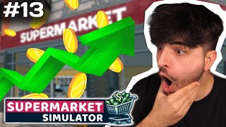 J'AI TELLEMENT D'HEURES SUR CE JEU... | Supermarket Simulator #13