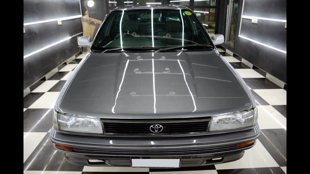 Toyota Corolla 1990 Detailing Overview