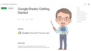 Google Sheets: Getting Started || #GSP469 || #arcade