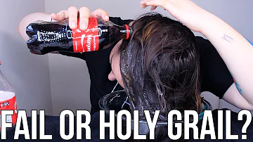 Does Coke lighten hair?
