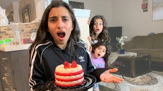 ... serene is making a surprise chocolate birthday cake but something
happened to her cake!!! guys h...