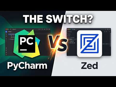 PyCharm vs Zed - The Coding Setup Most Developers Should Switch To