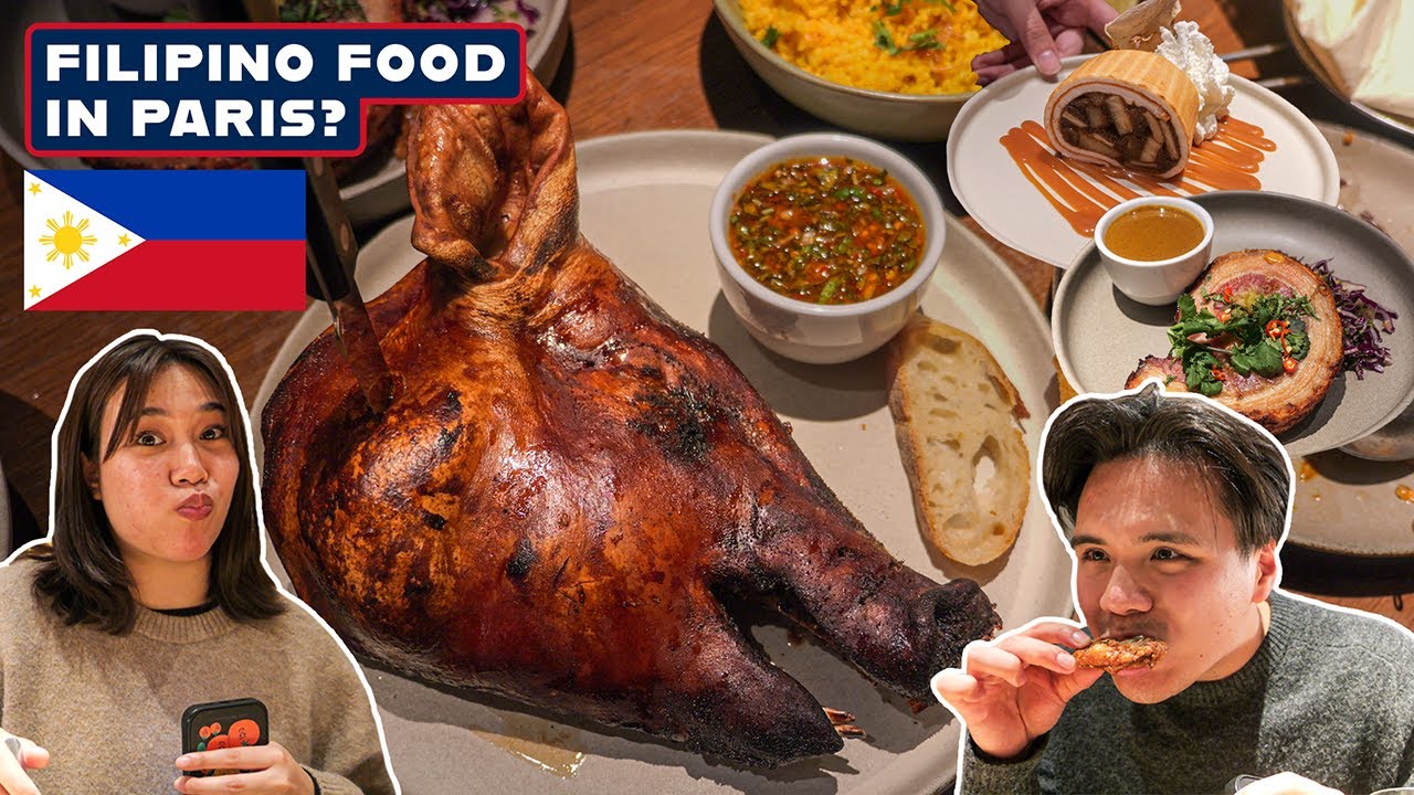 Пообедайте в ЛУЧШЕМ ФИЛИППИНСКОМ РЕСТОРАНЕ ПАРИЖА | Reyna Paris