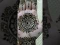 I design mehndi on my right hand from left hand,it is difficult,see how it turned out. #shorts