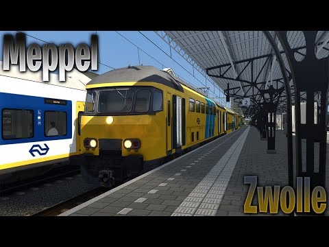 Meppel / Zwolle Retour!!! - Train Simulator Classic