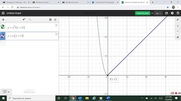 2.2 - Graphing a Piecewise Function in Desmos [Math 151]