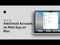 How to Add Email Account on Mail App on Mac