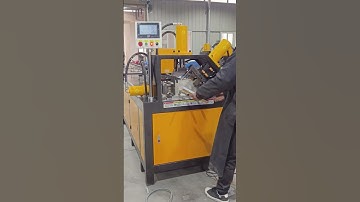 4 Cylinders CNC Automatic Hydraulic Punching Cutting Machine For Furniture Square Pipe