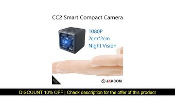 GRAB NOW JAKCOM CC2 Smart Compact Camera Hot sale in Mini Camcorders as petit camera body video end