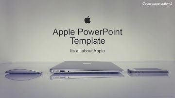 Apple Corporate PowerPoint Template as Envisioned by Our Designers