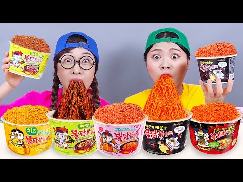 Круглосуточный магазин Пряная лапша TTeokbokki Мукбанг DONA